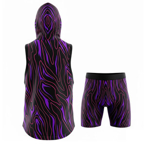 Meilleures ventes, prix bas, uniforme 7v7 en tissu doux, design personnalisé, service OEM, vente en gros d'uniformes 7v7 pour la vente en ligne - Product Image 2