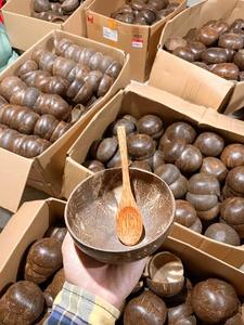 Best Seller Eco-Friendly Disposable Classic Durable Wood <b>Bowl</b> with Polished Finish for Party and Home Use - Product Image 6