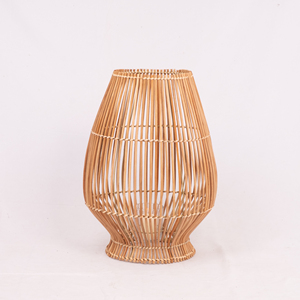 Hand woven rattan <b>candle</b> holder high quality tealight <b>hurricane</b> lantern home decor lanterns - Product Image 6