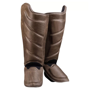 Top Selling Custom Lightweight Adult Boxing <b>MMA</b> <b>Shin</b> <b>Guards</b> with Basic Protection and Leg Pads for Training - Product Image 6