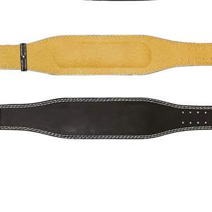 Genuine Leather High Quality Gym Weightlifting Belt Heavy Weight Lifting Lift Adult Waist Weight Lifting Belt - Product Image 2