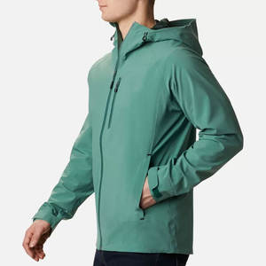 เสื้อแจ็คเก็ตสมรรถนะสูงสีเขียวเซจแบบสั่งทำพิเศษจากโรงงาน (OEM) |   เสื้อกันลมแบบคอตั้งสำหรับฝึกซ้อมทางเทคนิค |   เสื้อผ้าอิมแพคท์เฟล็กซ์ - Product Image 4