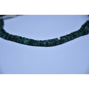 Perles de pierres précieuses naturelles en émeraude en gros, perles artisanales en vrac, mélange de couleurs, brins pour la fabrication de bijoux, Jaipur, Inde - Product Image 4