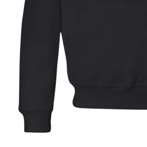 Sweat à capuche noir pour jeunes Elevating Excellence, en mélange de coton doux, à manches longues, décontracté, mode, vêtement de tous les jours - Product Image 5