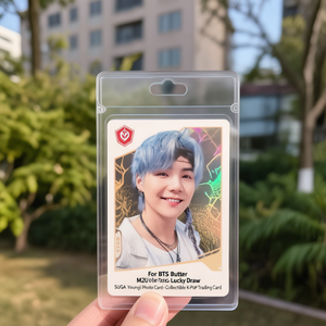 การ์ดรูปภาพสะสม BTS Butter M2U ลัคกี้ดรอว์ ชูก้า ยองกี - การ์ดสะสมเคป๊อป - Product Image 3