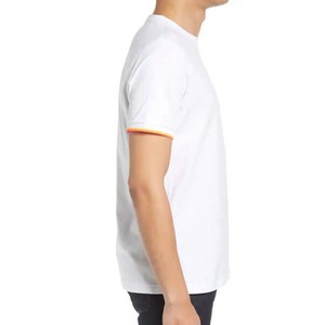 <b>White</b> Color Custom Men <b>T</b> <b>Shirts</b> Short Sleeve Wholesale Best Selling Summer Wear Casual Blank O Neck 100% Cotton Men <b>T</b> <b>Shirt</b> 2025 - Product Image 4