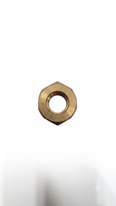 Conector de latón duradero con cabeza hexagonal y orificio pasante para calentador, rosca M12-M16 - Product Image 4