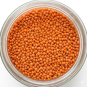 Nouvelle récolte de lentilles rouges biologiques AD séchées, origine Brésil, polies, 25 kg en vrac, durée de conservation de 2 ans - Product Image 5