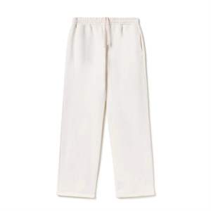 Custom Embroidery Heavy Weight Stacked <b>Flare</b> Sweat Pants Fleece Straight Leg <b>Trousers</b> Vintage Acid Wash Sweatpants for <b>Men</b> - Product Image 1