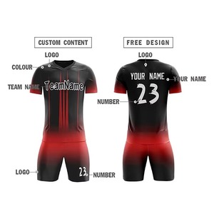 Wholesale Soccer Uniform Factory Custom Football Kits Breathable Lightweight Durable Stitching Sportswear for Global Export - Product Image 3