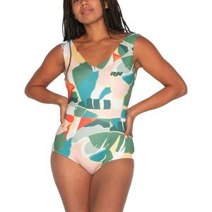 Traje de baño de tamaño personalizado totalmente sublimado trajes de baño personalizados para mujeres para ropa de playa y natación - Product Image 1