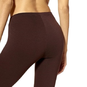 Leggings de compression personnalisés pour femmes, mi-long, tricotés, respirants, antibactériens, extensibles, pour yoga, fitness, entraînement, gym, course à pied, vêtements de sport - Product Image 4