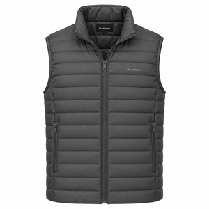 Chaleco Formal Ligero y Transpirable para Hombre, Cuello en V, Sin Mangas, para Otoño, 100% Algodón Plus - Product Image 2