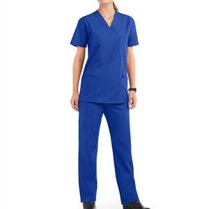 Tenue médicale personnalisée pour infirmières, style jogger à manches courtes pour femmes, par un créateur renommé – Vente en gros pour hôpitaux, style blouse de médecin – Offre spéciale - Product Image 1