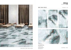 Carreaux de porcelaine premium finition iris 60x120cm 600x1200mm 24x48 pour murs et sols intérieurs modernes - Product Image 2