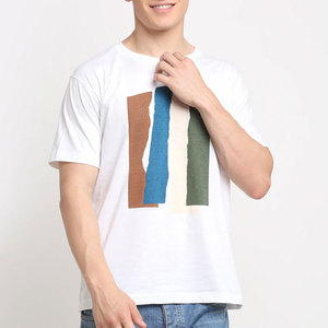 Camiseta Cómoda Personalizada con Serigrafía, Poliéster/Algodón, Casual, Manga Corta, Transpirable, Ecológica, 220g, Alta Calidad - Product Image 1