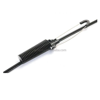 Pince de tension ADSS en plastique et acier inoxydable de haute qualité, pince d'ancrage pour câble à fibre optique en forme de 8, FTTH, réseaux 3G 4G