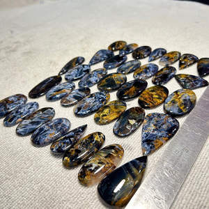 พลอยเพียเทอร์ไซต์ธรรมชาติขัดเรียบอัญมณีหลวมสำหรับทำเครื่องประดับอัญมณี arhan อัญมณีแบรนด์ Rajasthan อินเดีย5-20G ล็อตหิน - Product Image 2