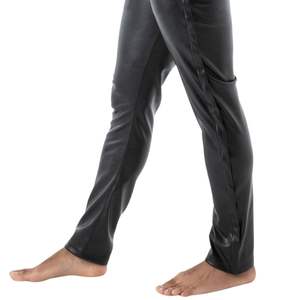 Pantalon en cuir formel Kinky Chippendale pour homme, coupe slim, taille élastique, noir, imperméable, éco-responsable, style fetish, sexy - Product Image 5