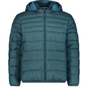 Veste à capuche unisexe vert foncé coupe classique coupe-vent couleur unie fermeture éclair devant décontractée printemps 100% coton brodée - Product Image 2