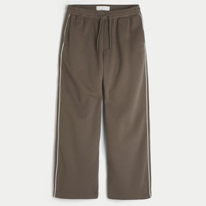 Pantalon de survêtement épais personnalisé pour homme en molleton brossé – Service direct usine - Product Image 2