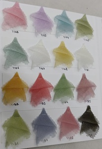 Eco Friendly Prime Organza Plain Work <b>Fabric</b> <b>Medium</b> Weight 60GSM Woven In Stock Apparel Kurti Dress Sari For Girls Women - Product Image 3