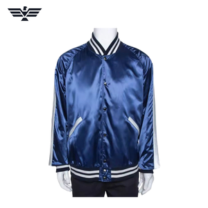 <b>Men's</b> Black <b>Waterproof</b> PU Leather Varsity Jacket O-Neck Collar Covered Button Embroidered Sporty Streetwear <b>Winter</b> <b>Coat</b> - Product Image 4