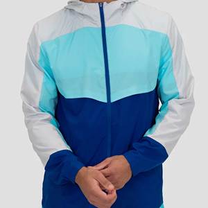 Veste coupe-vent personnalisée avec logo pour homme, imperméable, légère, streetwear, fabricant de vêtements de sport OEM - Product Image 1