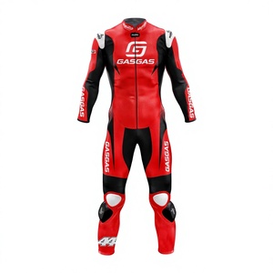 Pol espargaro gasgas Tech3แทร็ครถจักรยานยนต์แข่งหนังสีแดง1ชิ้นชุดจั๊มสูท/ขี่หนังวัว/จิงโจ้ motocp เกียร์ traje CE - Product Image 1