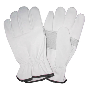 Reinforced Goat Leather Driving <b>Gloves</b> Industrial Hand Protection Work Safety <b>Gloves</b> Heavy Duty Construction Working <b>Gloves</b> - Product Image 4