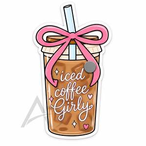 Soporte de Acrílico para Extensiones de Pestañas con Diseño Estético 'Iced Coffee Girly', Tabla Sostenible con Logotipo Personalizado - Product Image 1