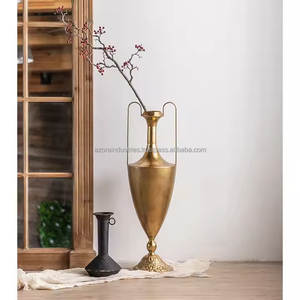 แจกันโลหะตกแต่งบ้านและสำนักงานโดย azora Industries แจกันดอกไม้ปรับแต่งได้ตามต้องการ - Product Image 3