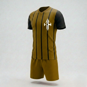 Uniforme de Fútbol Personalizado de Manga Corta para Hombre, Servicio OEM de Verano, Calidad Premium, Transpirable, con Logotipo Personalizado por RIVIAN ATLANTIC - Product Image 6