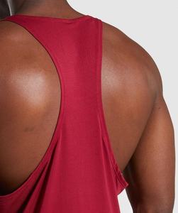 เสื้อกล้ามออกกำลังกายแบบถักระบายอากาศได้สำหรับผู้ชายเสื้อกล้ามสำหรับเพาะกายเล่นฟิตเนสโลโก้แบบวินเทจ - Product Image 4