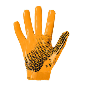 Guantes de Fútbol de Dedo Completo, Color Naranja, PU, Diseño Antideslizante, Unisex, para Todas las Estaciones, Deportes al Aire Libre, con Agarre Estampado - Product Image 5