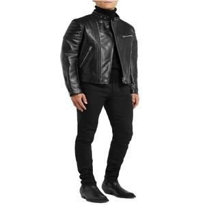 แจ็กเก็ตหนังแท้สำหรับผู้ชายเสื้อแจ็คเก็ตหนังทำจาก2025 - Product Image 5