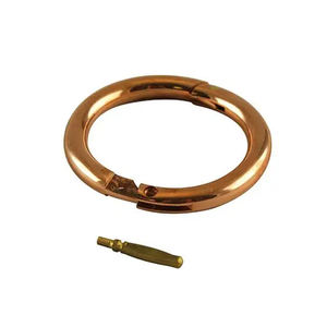 Anillo Nasal de Latón Resistente para Ganado con Tornillo para Sujeción de Animales, Equipo Duradero para Animales de Granja - Product Image 4