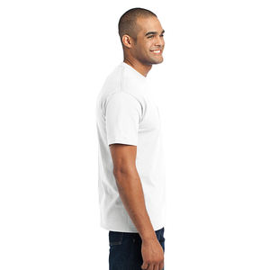 Camiseta Básica Lisa de Algodón para Hombre y Mujer, Cuello Redondo, Suave, Ligera, Transpirable, Informal, para Verano, Venta al por Mayor, EE. UU. - Product Image 4