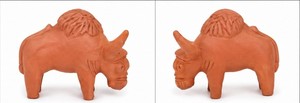 Sculpture de chameau en terre cuite faite à la main, figurine animale décorative sculptée, ornement traditionnel pour la table, pour la maison et le jardin - Product Image 5
