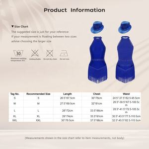 Body con flecos de leotardo <span class=keywords><strong>para</strong></span> mujer con conjuntos de sombrero de lentejuelas <span class=keywords><strong>para</strong></span> salón de baile latino <span class=keywords><strong>Tango</strong></span> Salsa danza del vientre Samba Cha-Cha ropa de gimnasia - Product Image 6