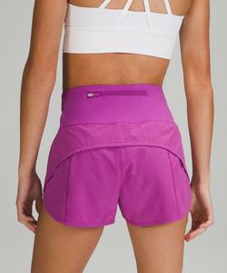 Summer Workout Short de fitness pour femmes Athletic Running Blank Plain Gym Shorts pour femmes Sports Double couche Yoga Shorts - Product Image 4