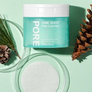 แผ่นโทนเนอร์วีแกน [Absoloop] One Shot Toner Pads สำหรับผลัดเซลล์ผิวหน้า ดูแลรูขุมขน และปลอบประโลมผิว - Product Image 2