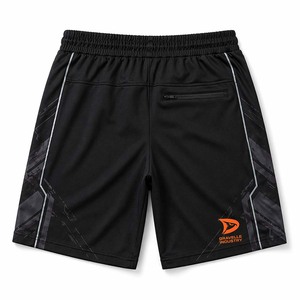 Shorts tactiques esports noirs discrets, séchage rapide, écologiques, respirants, avec poche zippée, shorts de performance pour équipes OEM, polyester personnalisé - Product Image 2