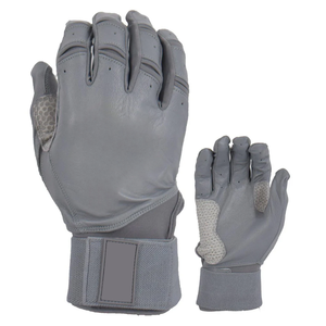 Premium Custom Baseball Batting Gloves Soft Leather Palm Comfortable Wrist Support Sports Gloves for Baseball and Softball <b>Games</b> - Product Image 3