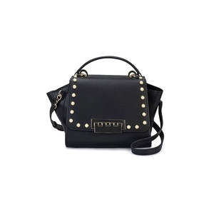 Bolso de Mano Elegante y Duradero de Cuero Genuino para Mujer con Cierre de Cremallera, Bolso de Hombro Elegante para Uso en Exteriores - Product Image 1