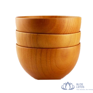 BEST SELLER Bol en bois pour salade, design moderne et luxueux, écologique, durable, non toxique, pour la cuisine, la table à manger, les fruits - Product Image 1