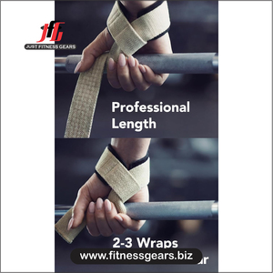 JUST FITNESS GEARS Support de poignet réglable en néoprène avec sangle élastique antidérapante pour musculation unisexe rouge - Product Image 2