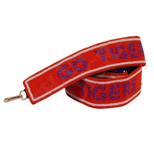 Handmade Beaded <b>Replacement</b> <b>Strap</b> for Crossbody Shoulder <b>Bags</b> Stylish Embroidery Crafts Cotton Fabric Purse Needlework - Product Image 5