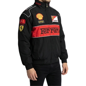 ชุดแข่งรถขายส่ง เสื้อทีมความเร็วสูง F1 มอเตอร์สปอร์ต แจ็คเก็ตแข่งรถปักลาย |   เสื้อผ้าลำลองสำหรับรถยนต์ที่มีความหนาแน่นสูง - Product Image 2