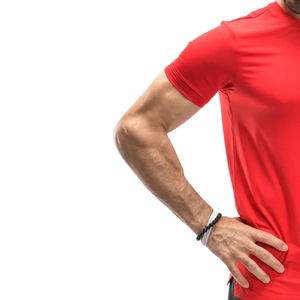 <b>Men's</b> Custom <b>Red</b> Aqua Performance <b>TShirt</b> Lightweight QuickDry Polyester Spandex Gym Training Sports Tee OEM Activewear Top - Product Image 6